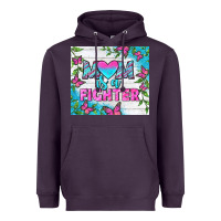 Plum Mom Is A Fighter Tumbler Heavyweight Hoodie - BundleAndBundleShop