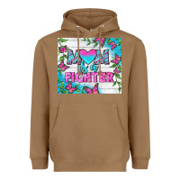 Toasted Coconut Mom Is A Fighter Tumbler Heavyweight Hoodie - BundleAndBundleShop