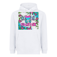White Mom Is A Fighter Tumbler Heavyweight Hoodie - BundleAndBundleShop