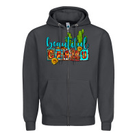 Smoke beautiful crazy olivia Zipper Hoodie - OliviaCreatesArt