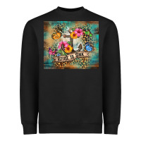 Black western refuse to sink tumbler tbs Heavyweight Sweatshirt - TumblerDesignByShophia