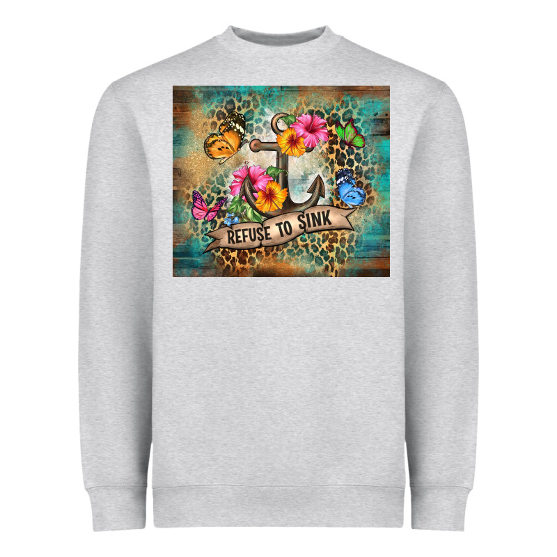 Western Refuse To Sink Tumbler Tbs Heavyweight Sweatshirt by TumblerDesignByShophia | Teevron