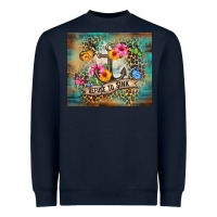 Navy western refuse to sink tumbler tbs Heavyweight Sweatshirt - TumblerDesignByShophia
