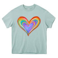 Arona Watercolor Pride Heart Heavy Core Tee - Jasminsmagicworld