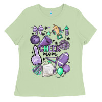 Matcha cheer mom Ladies Tee - MaliasSmallBusiness