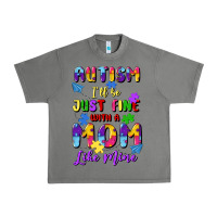 Tornado autism i'll be just fine with a mom like mine Urban Heavy Tee - Artiststas
