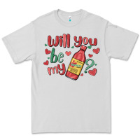 Dove Grey will you be my Premium Tee - MaliasSmallBusiness