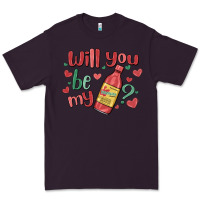 Plum will you be my Premium Tee - MaliasSmallBusiness