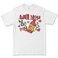 White will you be my Premium Tee - MaliasSmallBusiness
