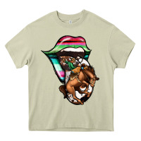 Mossy Serape Cowboy Tongue Heavy Core Tee - Jasminsmagicworld
