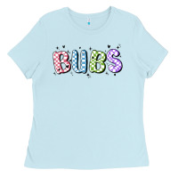 Baby Blue bubs Ladies Tee - MaliasSmallBusiness