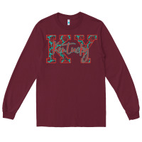 Burgundy Kentucky Girl Long Sleeve Tee - Bettercallsaul