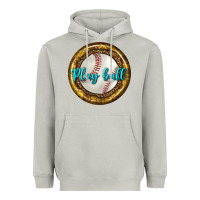 Moon Dust baseball with sunflower round earrings Heavyweight Hoodie - BundleAndBundleShop
