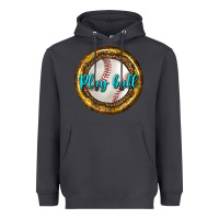 Smoke baseball with sunflower round earrings Heavyweight Hoodie - BundleAndBundleShop