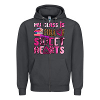 Smoke my class is full of sweet hearts olivia Zipper Hoodie - OliviaCreatesArt