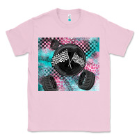 Bubblegum Pink racing Classic Tee - LillyAllenDesigns
