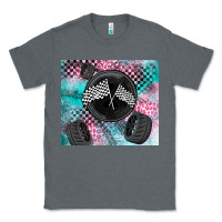 Charcoal Heather racing Classic Tee - LillyAllenDesigns