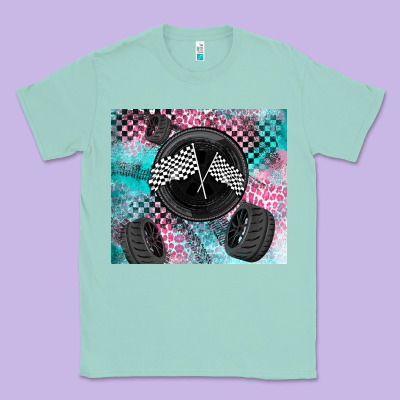 Racing Classic Tee Designed By Lillyallendesigns