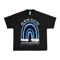 Black we wear blue for autism awareness accept understan Urban Heavy Tee - Artiststas