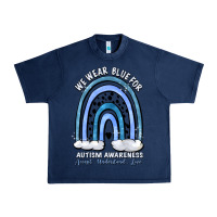 Navy we wear blue for autism awareness accept understan Urban Heavy Tee - Artiststas