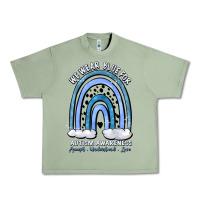 Oil Green we wear blue for autism awareness accept understan Urban Heavy Tee - Artiststas
