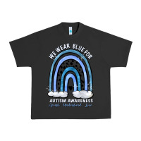 Pigment Black we wear blue for autism awareness accept understan Urban Heavy Tee - Artiststas