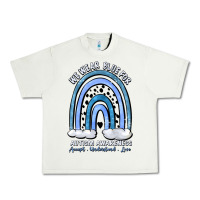 Pistachio we wear blue for autism awareness accept understan Urban Heavy Tee - Artiststas