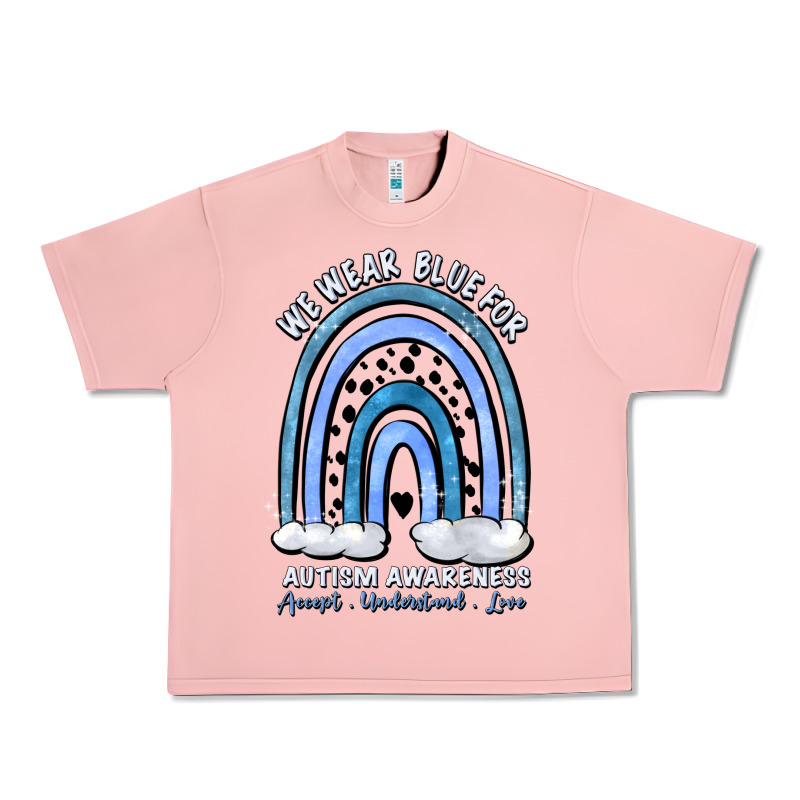 We Wear Blue For Autism Awareness Accept Understan Urban Heavy Tee by Artiststas | Teevron
