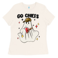 Bone go chiefs boujee sports ghost stanley Ladies Tee - MaliasSmallBusiness