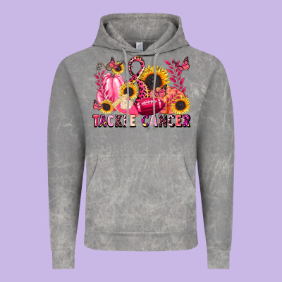 Tackle Cancer Vintage Hoodie Designed By Lillyallendesigns