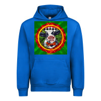Cobalt christmas baby holstein face Urban Hoodie - LillyAllenDesigns