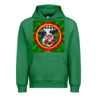 Emerald christmas baby holstein face Urban Hoodie - LillyAllenDesigns