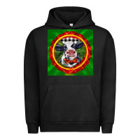 Pigment Black christmas baby holstein face Urban Hoodie - LillyAllenDesigns