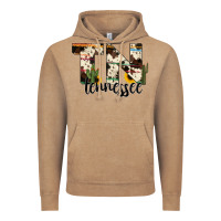 Vintage Coffee tenesse state cowhide serape cactus Vintage Hoodie - RanaPortraitStore