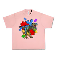 Salmon autism t rex Urban Heavy Tee - Artiststas