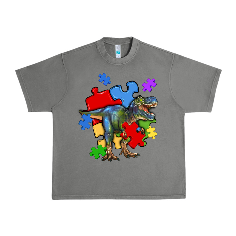 Autism T Rex Urban Heavy Tee by Artiststas | Teevron