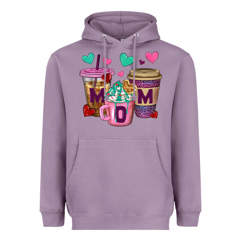 Western Mom Coffee Cups Heavyweight Hoodie by BundleAndBundleShop | Teevron