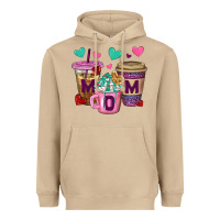 Mushroom Western Mom Coffee Cups Heavyweight Hoodie - BundleAndBundleShop