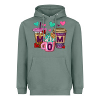 Sage Western Mom Coffee Cups Heavyweight Hoodie - BundleAndBundleShop