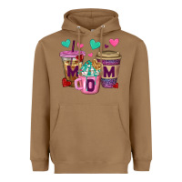 Toasted Coconut Western Mom Coffee Cups Heavyweight Hoodie - BundleAndBundleShop
