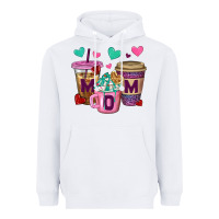 White Western Mom Coffee Cups Heavyweight Hoodie - BundleAndBundleShop