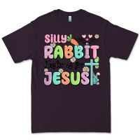 Plum silly rabbit easter is for jesus Premium Tee - MaliasSmallBusiness