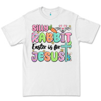 White silly rabbit easter is for jesus Premium Tee - MaliasSmallBusiness