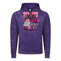 Cloud Purple pink ghost breast cancer awareness Vintage Hoodie - LillyAllenDesigns