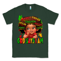 Sports Green god says i am juneteenth kid Classic Tee - LillyAllenDesigns