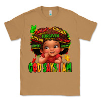 Toasted Coconut god says i am juneteenth kid Classic Tee - LillyAllenDesigns