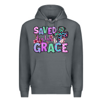 Rock Easter Day Saved by his grace Premium Hoodie - OliviaCreatesArt