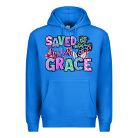 True Royal Easter Day Saved by his grace Premium Hoodie - OliviaCreatesArt