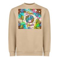 Mushroom Shell yeah Heavyweight Sweatshirt - TumblerDesignByShophia