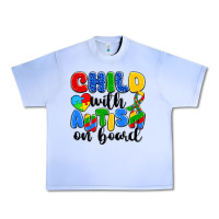 Grape Ice child with autism on board Urban Heavy Tee - Artiststas